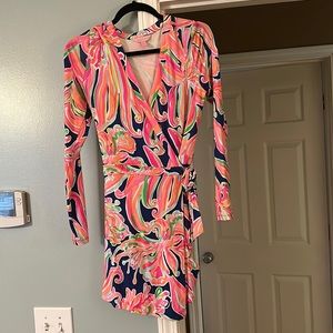 Lilly Pulitzer wrap romper